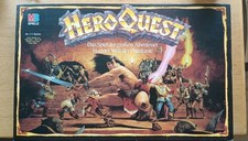 Hero Quest MB Grundspiel 1989 Original 100 % komplett super Zustand