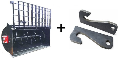 Löffel mit beton oder - löffel, beton-oder