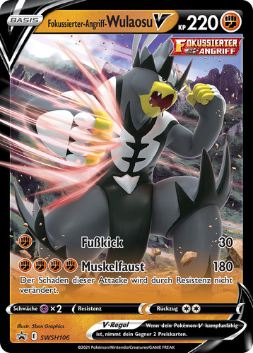 Pokemon karte fokussierter - karte,
