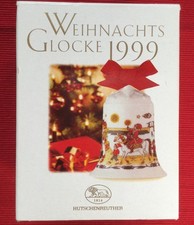 Hutschenreuther Weihnachtsglocke/ Porzellanglocke/ Glocke 1999 mit OVP