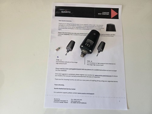 Suunto sender transmitter d9 - suunto,