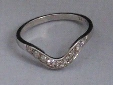 Weißgold Memory Ring Diamant