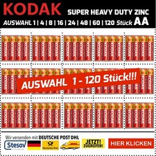 Kodak super heavy duty - kodak, aa