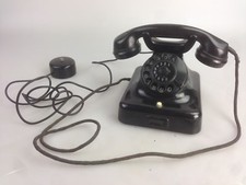 Antik altes telefon schwarz - antik,