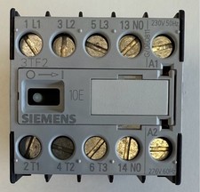 Siemens Leistungsschütz / 4kW / 230V / 50Hz / 1x NO / 3TF2010-0AP0