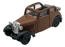 Brekina DKW F7 Cabriolet braun H0 1:87 – Vorkriegs-Oldtimer Modellauto