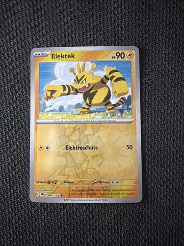Pokemon karte elektek 068 - pokemon,