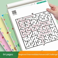 Spielerisch Lernen: Kinder Labyrinth Spielbuch für Konzentration - Köpfchen, 3–1