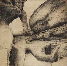 WALTER HERZOG - Ausstieg - Radierung - 1979