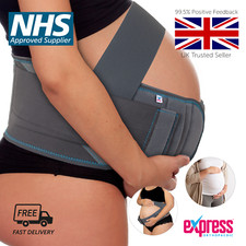 UK Schwangerschaft Umstandsgürtel Deluxe Rückenstütze Bump Brace Riemen NHS zugelassen