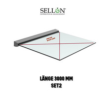Aluminium vordach - aluminium,