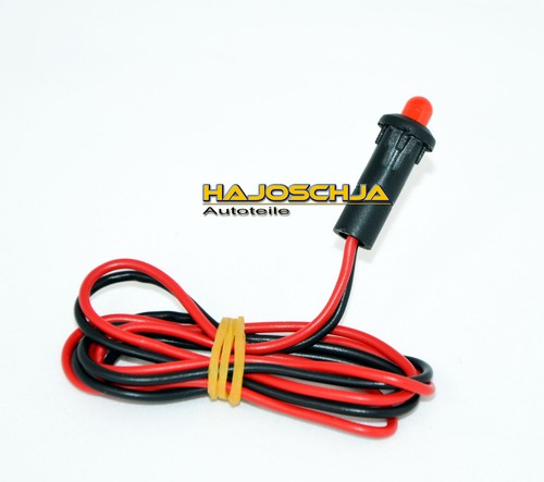 Blink led fassung kabel - m., +