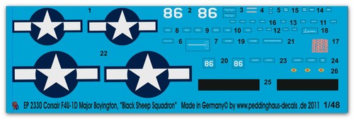 Peddinghaus decals 2330 - peddinghaus-decals, 1/48