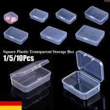 Aufbewahrungsbox Stapelbox Kunststoff mit Deckel Klein Mini Box Plastikbox DE..