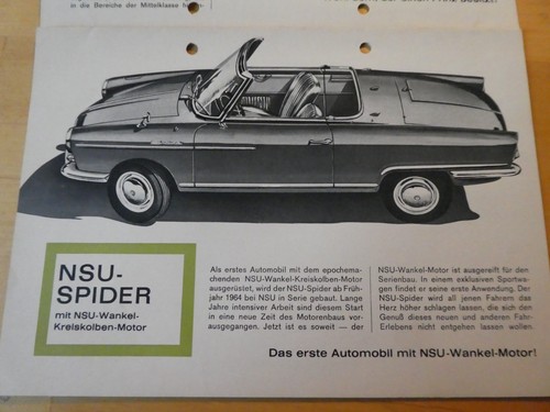 Original nsu prinz prospekt - 4,