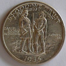 USA 1/2 Dollar 1935 Daniel