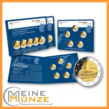 5 x 2 Euro Münze 2026 BREMEN