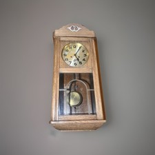 OHNE GONG! Stille Friedrich Mauthe Regulator Pendeluhr Divina Eiche GETESTET ✅