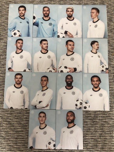 14x autogrammkarten - 14x,