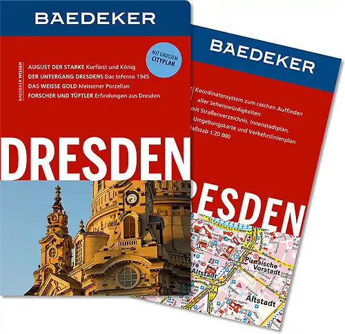 Baedeker reiseführer dresden - reiseführer,