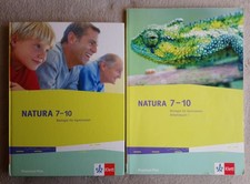 Natura 7-10 Lehrbuch 9783120454052 + Arbeitsbuch 9783120454083, UNBENUTZT, NEU!