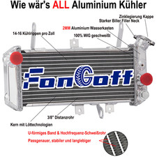 Motorcycle Aluminum Kühler Für SUZUKI SV650S SV-650 K5-K9 SV650 N 2005-2009 DE