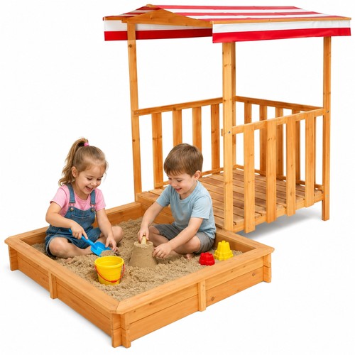 Sandkasten spielhaus sandbox - sandkasten,