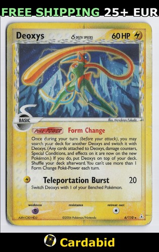 Deoxys delta species - deoxys, (delta