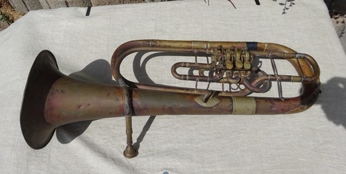 Altes tenorhorn joh gottfried - tenorhorn, joh.