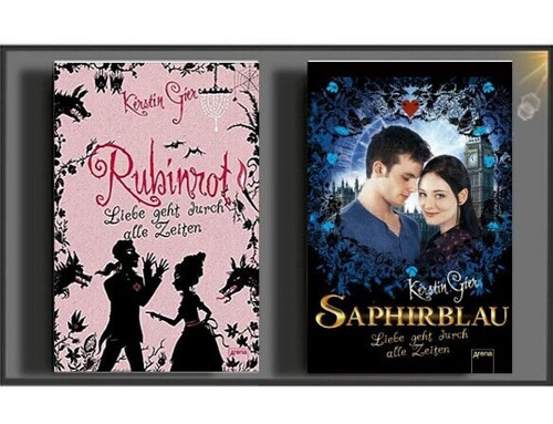 Rubinrot saphirblau - rubinrot,