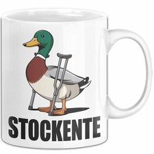 Stockente Tasse Geschenk