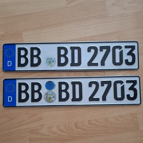 Deutsches kfz kennzeichen - deutsches, kfz-kennzeichen