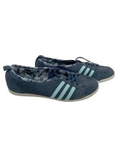 adidas NEO Damen Sneaker low Schnürung Textil Blau Gr. 38 Freizeit