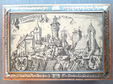 Große Lebkuchenbox Kiste Truhe Lebkuchenfabrik E Otto Schmidt Nürnberg Blechdose