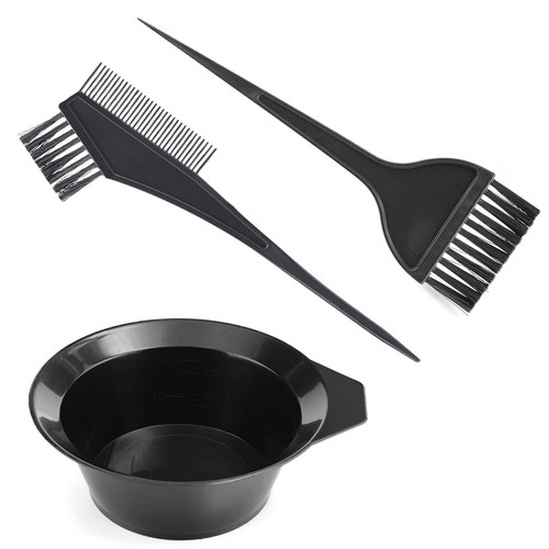 Haarfärbepinsel set teil - haarfärbepinsel, 3‑teil