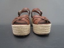 Prada Plateausandalen Braun