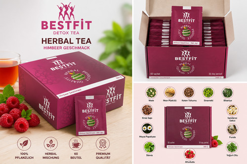 Bestfit kräutertee himbeer - bestfit,