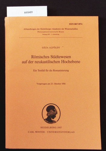 Römisches städtewesen auf - römisches,