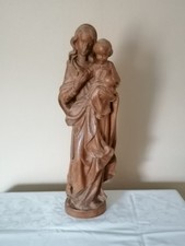 Madonna 50cm groß Holz Maria