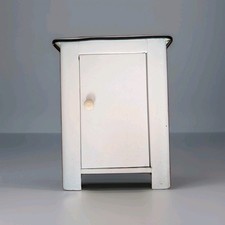 antiker Metallschrank um 1930/40 68 x 55 x 34