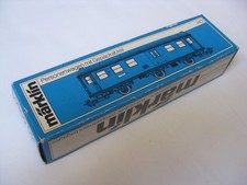 Märklin H0 Leerpackung 4080 vom Personenwagen mit Gepäckabteil 3-Achsig nur Kart