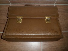 Alte Schultasche Ledertasche Aktentasche Leder Tasche Aktenledertasche