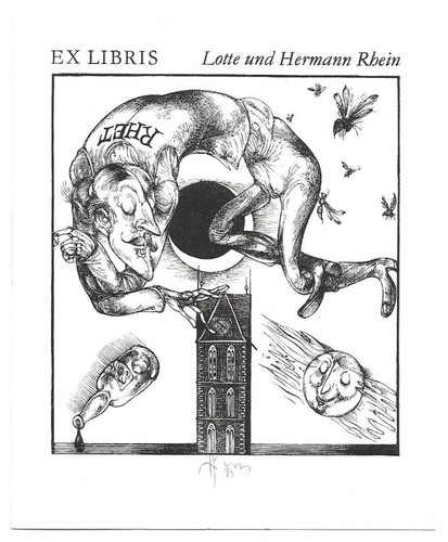 Karl georg hirsch exlibris - karl-georg,