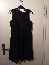 Jake*s Kleid Cocktailkleid Abendkleid Dunkelblau Gr. 42 Dunkelblau