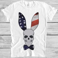 Shirt totenkopf häschen usa - totenkopf,
