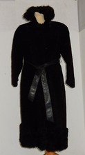 Schwarzer damen mantel - damen,