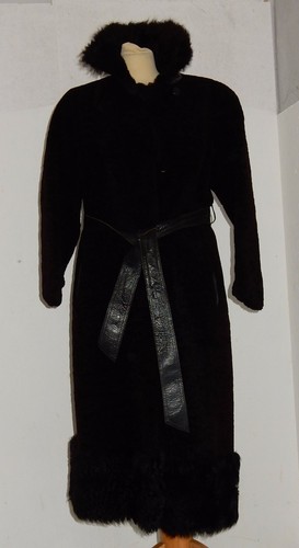 Schwarzer damen mantel - schwarzer,