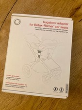 Bugaboo Adapter Bugaboo Fox auf Britax Römer Baby Sitz NEU