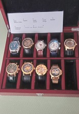 9 Herrenarmbanduhren