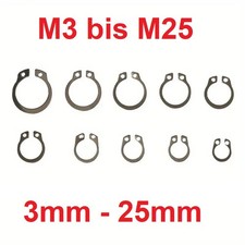 Sicherungsring M3 bis M25 DIN